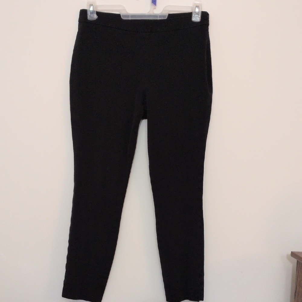 1901 by Nordstrom Tailored Black Pants with Side Zipper Size 8